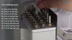 Εγκατάσταση YRC-8PRO ξηράς κόψιμο Burs. Οδηγία βήμα προς βήμα #yucera #dentalmillingmachine #shorts