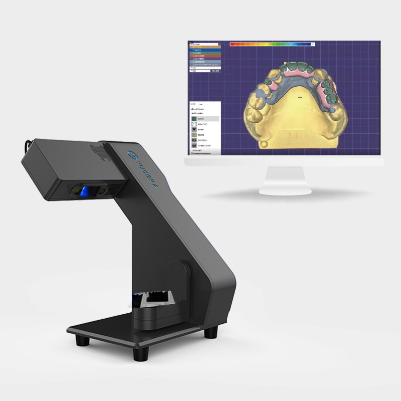 YUCERA Δοντιατρικό Εργαστήριο Scanner CAD CAM 3D αυτόματη σάρωση 20s Χρόνος σάρωσης 2 x 3,0MP
