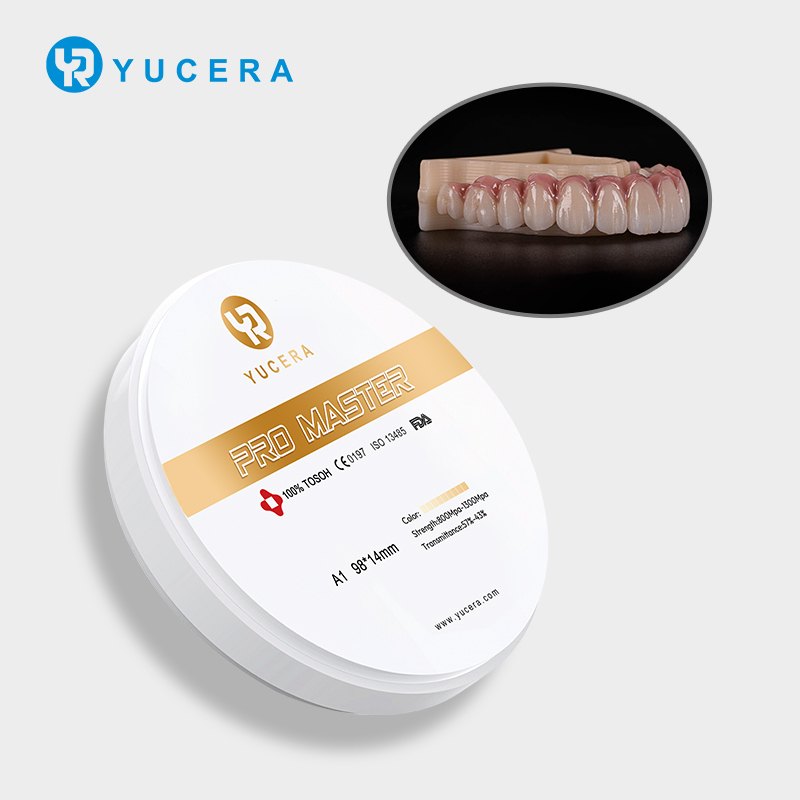Yucera Pro Master Zirconia Ceramic Blocks Aesthetic and Functional Perfection