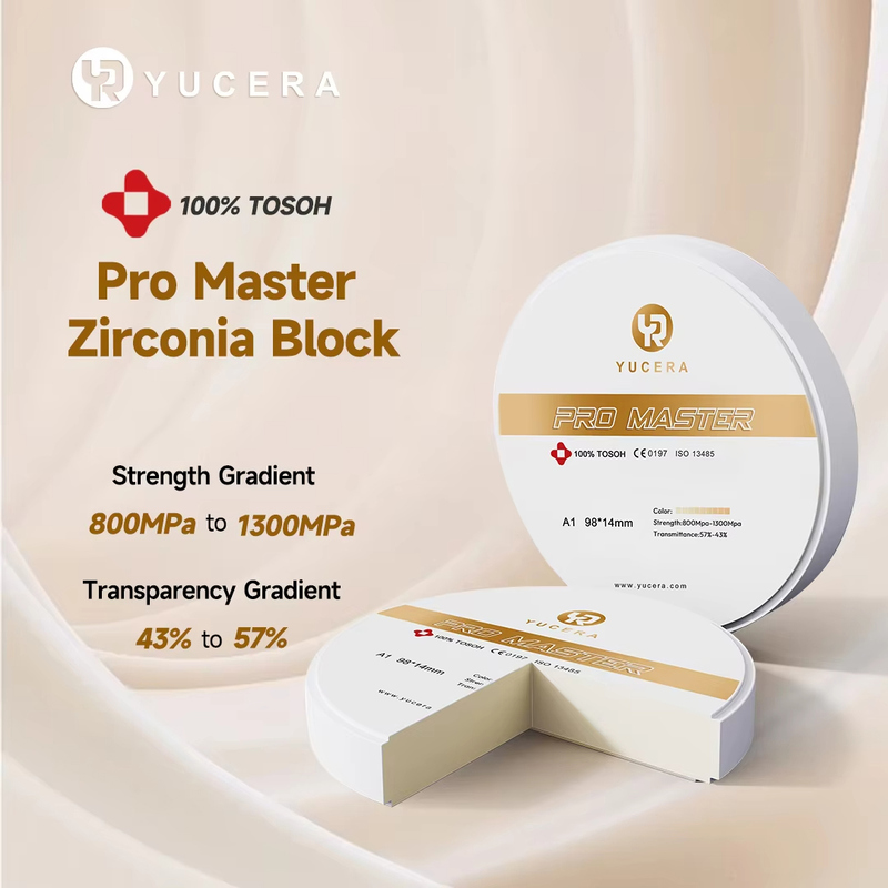 Yucera Pro Master Zirconia Dental Disc with High Translucency