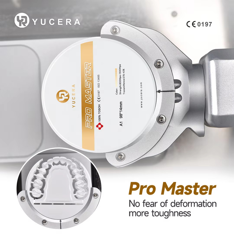Yucera Pro Master Zirconia Dental Disc with High Translucency