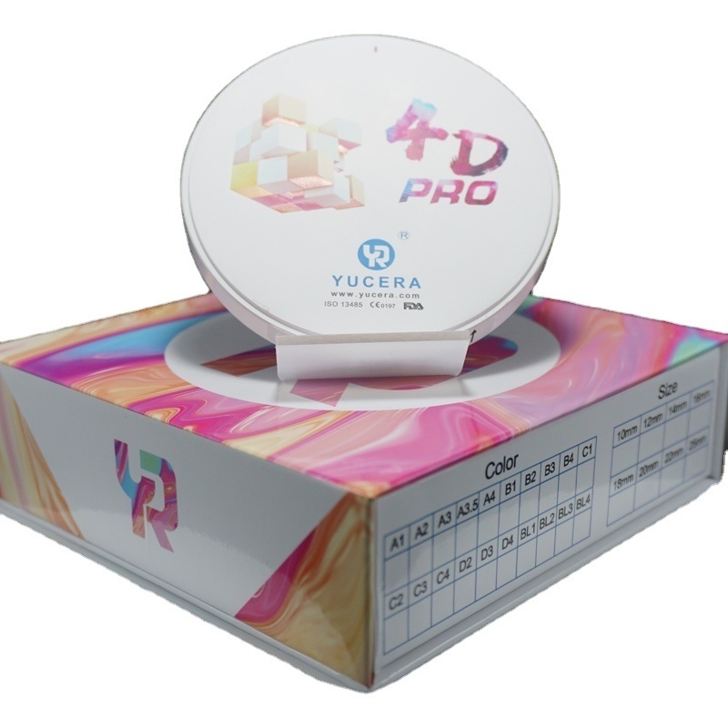 Yucera 4D Pro Zirconia Blocks the Choice for High-Quality Dental Restorations