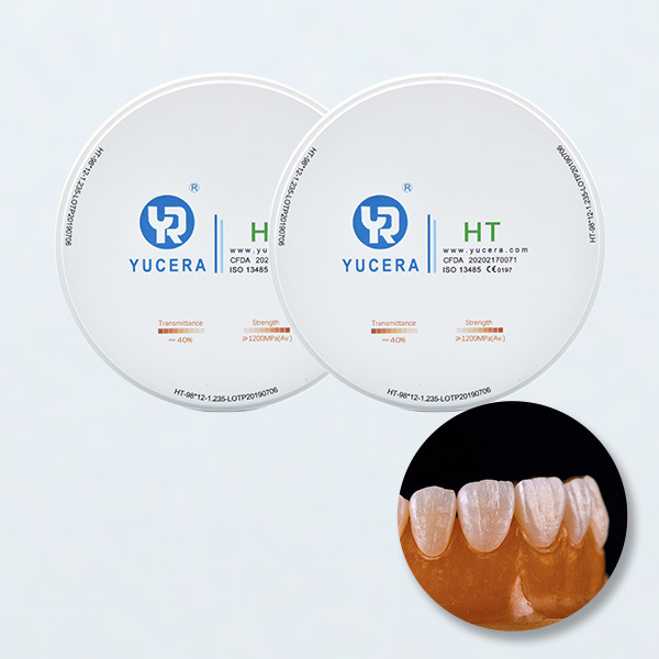 Good Price Dental Zirconia Block Dental Zirconium Blank Ht White Zirconia Disc for Aesthetic restoration