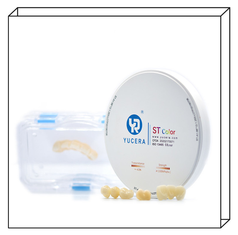 Dental Material 98mm Open System  ST Multilayer Zirconia Blank Zirconia Blocks