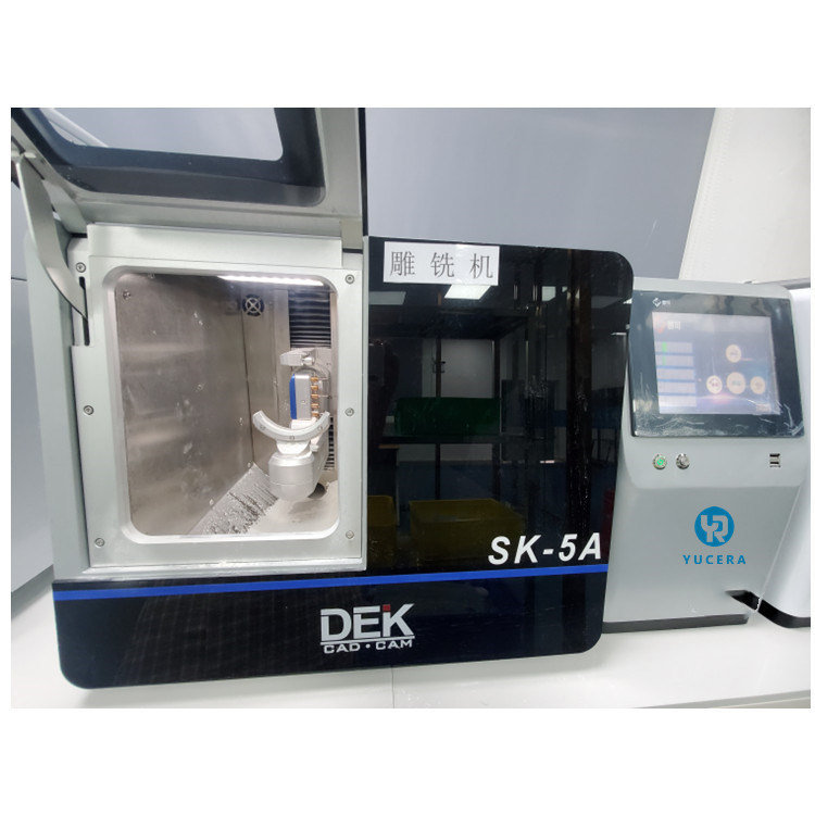 YUCERA 4axis 5axis CAD CAM Οδοντιατρική Μηχανή Φρεζαρίσματος Ζιρκονίου Ζιρκονίας Blocks Γυάλινη Κεραμική για Acclarent και Άλλο Οδοντιατρικό Εξοπλισμό