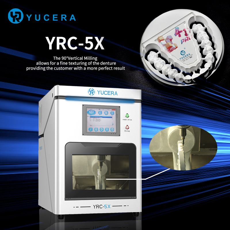 Οδοντιατρική Μηχανή Μύλου Cad Cam Yucera Κατασκευαστής Υψηλής Ποιότητας YRC-5X Μηχανή Μύλου