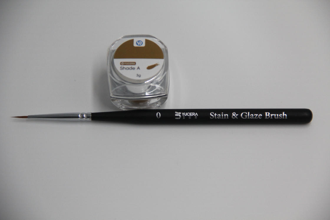 Yucera Dental Lab Essentials Κιτ Χρωματισμού & Γυαλίσματος Κεραμικής Ζιρκονίας 18 Χρωμάτων για Εξατομικευμένα Δόντια