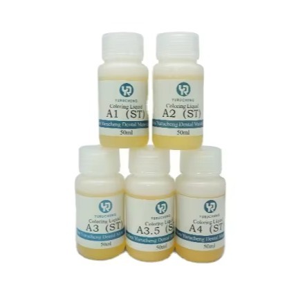 Solutions  Yucera 18-Color Ceramic Zirconia Staining Kit Natural Glow for Dental Lab Creations