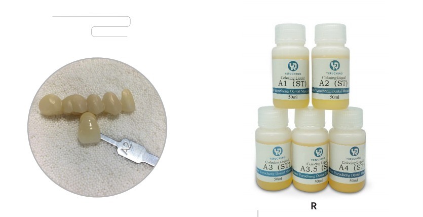 Yucera 18-Color Smile Solutions Ceramic Zirconia Staining Natural Glow for Dental Lab Creations