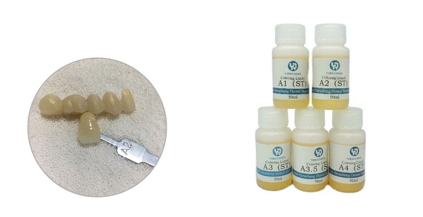 Yucera Dental Lab 18-Color Smile Solutions Ceramic Zirconia Staining Natural Glow for Dental Lab Creations