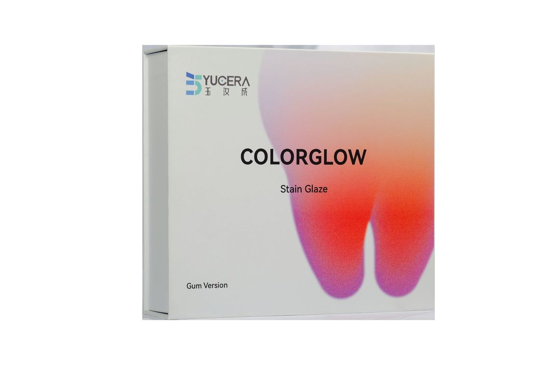 Yucera 18-Color Ceramic Zirconia Staining & Glazing Kit Natural Glow for  Dental Lab Creations