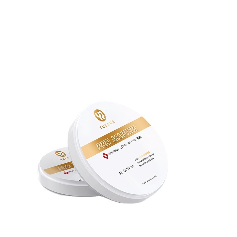 Yucera Pro Master Super Durable Dental Zirconia Block Συμβατό με το Σύστημα CAD CAM για Ακριβή Αποκατάσταση